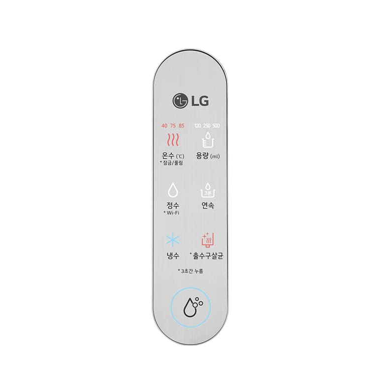 LG 퓨리케어 오브제 정수기 (빌트인, 냉온정, 실버)